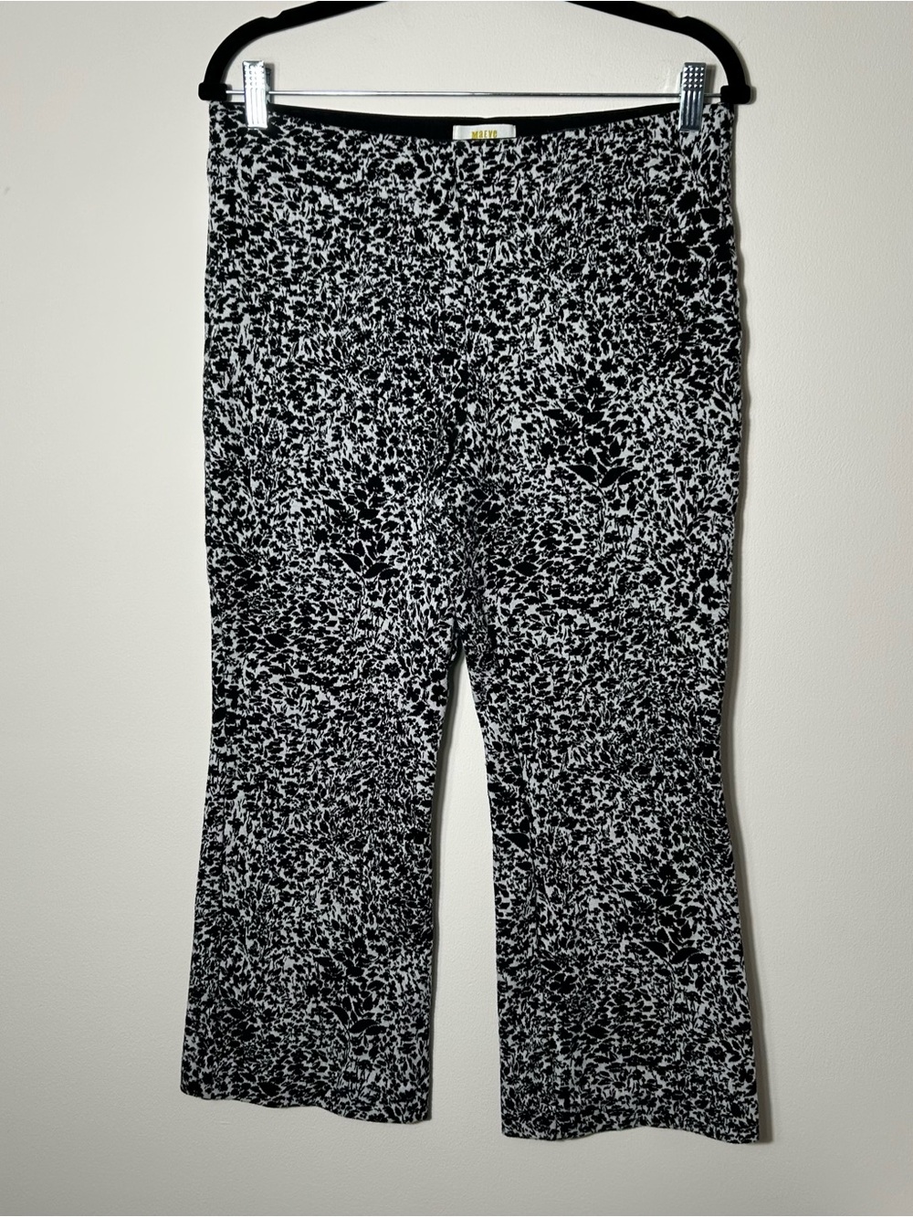 Maeve Anthropologie The Margot Pants Womens Medium Cropped Kick Flare Pull On